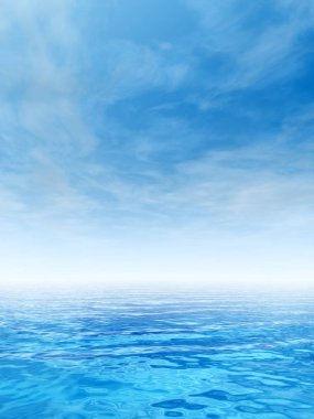 deniz ve gökyüzü arkaplanı