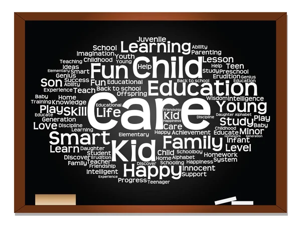 Education text word cloud — Stock Photo, Image