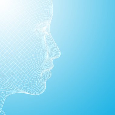 Tel kafes kadın baş