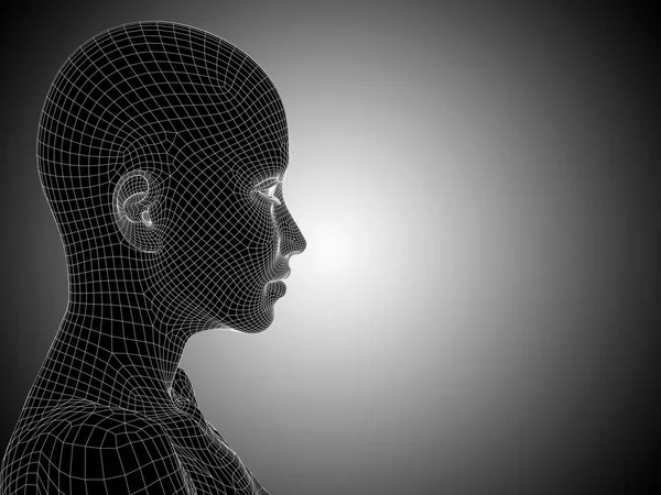 Tel kafes kadın baş