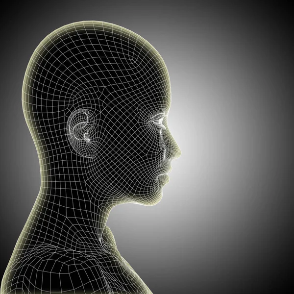 Tel kafes kadın baş