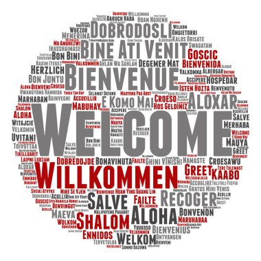 tebrik uluslararası kelime bulutu