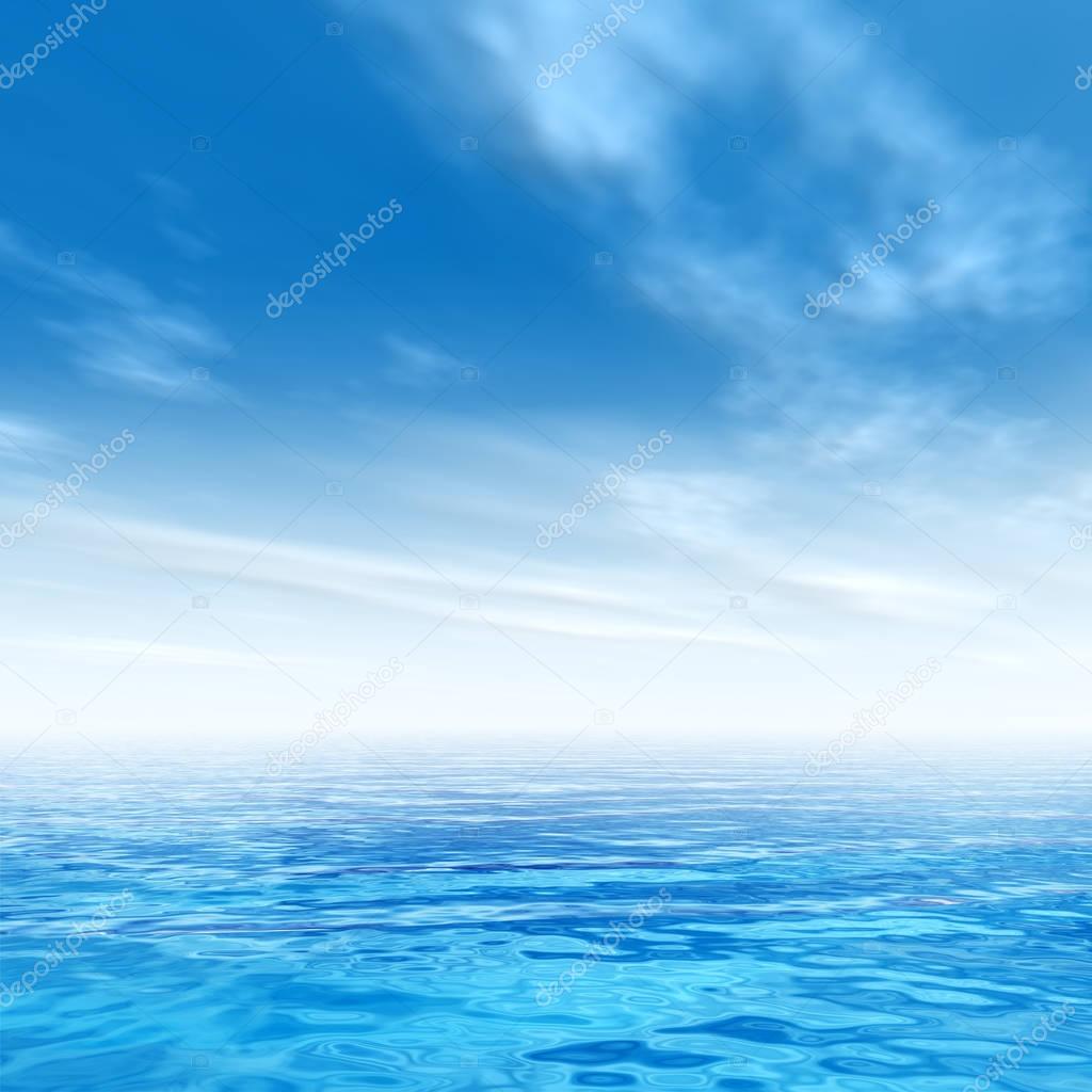 sea and sky background