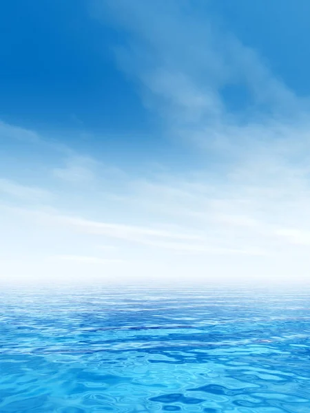 Sea and sky background — Stock Photo, Image