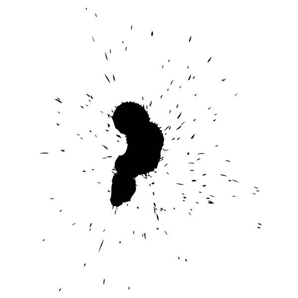 Black Splash Background — Stock Vector © baavli #8204967