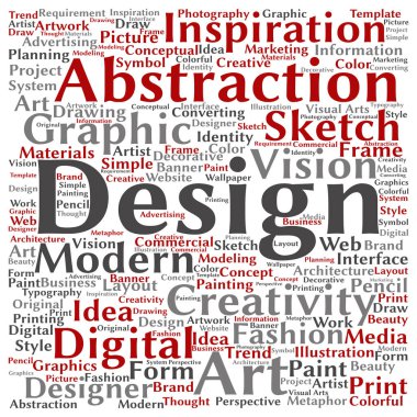 grafik tasarım kare kelime 