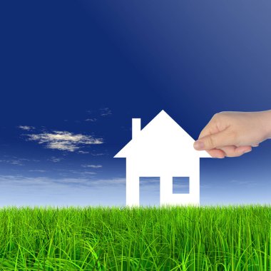 el tutulan beyaz kağıt evi