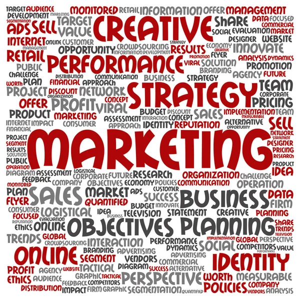 Marketing empresarial conceptual — Foto de Stock