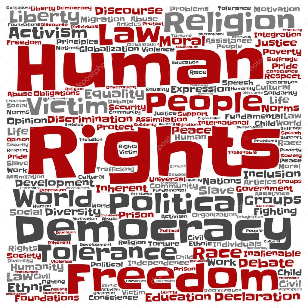 Concept or conceptual human rights