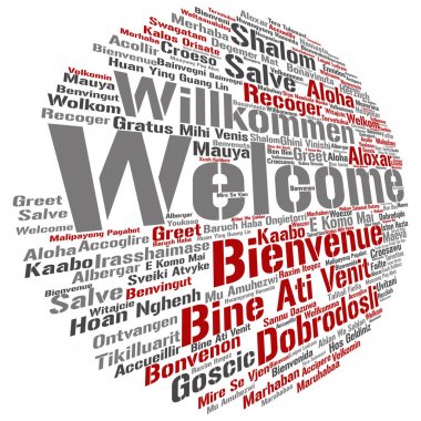 tebrik uluslararası kelime bulutu