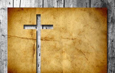 Vintage eski eski kağıt afiş