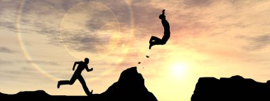 uçurumdan atlama erkekler