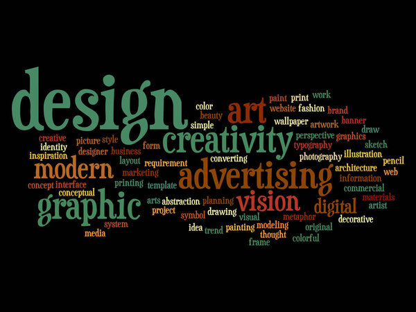 графический дизайн концептуального творчества
