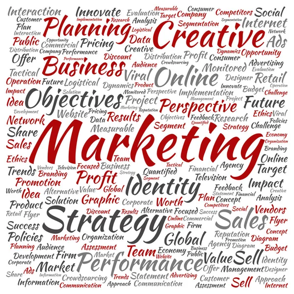 Marketing empresarial conceptual — Foto de Stock
