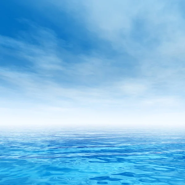 Havet eller ocean vattenvågor — Stockfoto