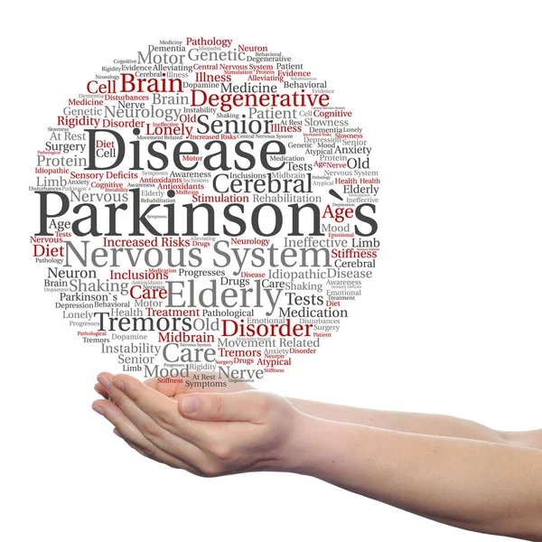 Koncepcyjne choroby Parkinsona — Zdjęcie stockowe