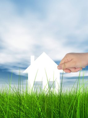 el tutulan beyaz kağıt evi