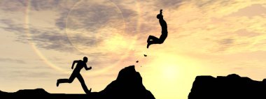 uçurumdan atlama erkekler