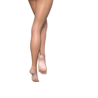 Güzel yalınayak bacaklar