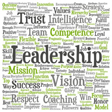 Yönetim değer kelime bulutu 