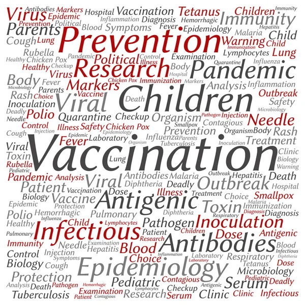 Vacunación infantil conceptual o conceptual —  Fotos de Stock