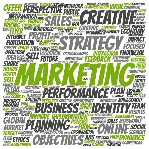 Objetivo de marketing empresarial conceptual —  Fotos de Stock