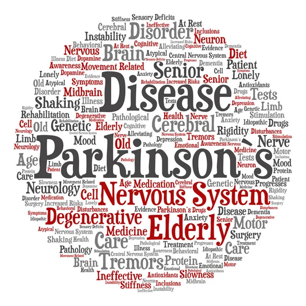 概念的なパーキンソン病 — ストック写真