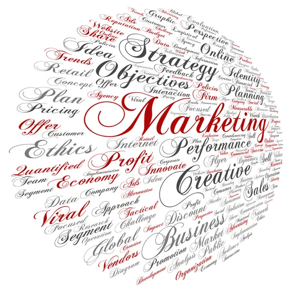 Conceptual business marketing target — Stock Photo, Image