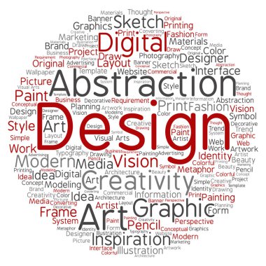 Kavram ya da kavramsal yaratıcılık sanat grafik tasarım 