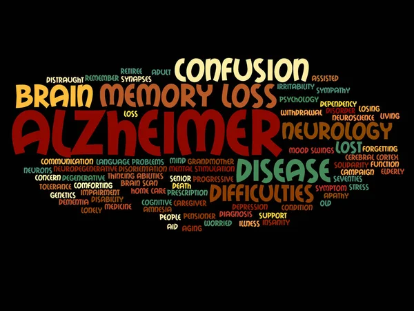 Doença de Alzheimer conceitual — Fotografia de Stock