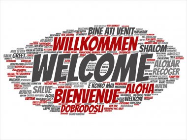  Hoşgeldiniz veya tebrik uluslararası kavramı 