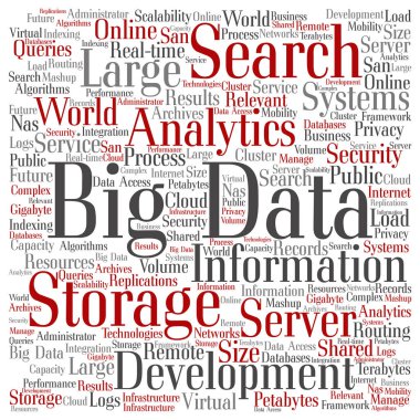  büyük veri büyük boy depolama sistemleri 