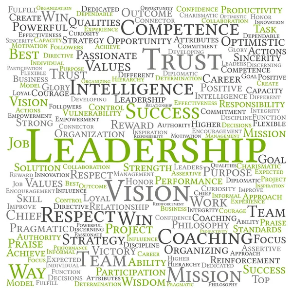 liderlik kelime bulutu