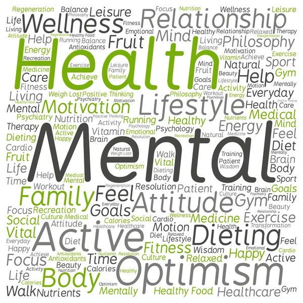 Mental health Concept — Stock Photo, Image