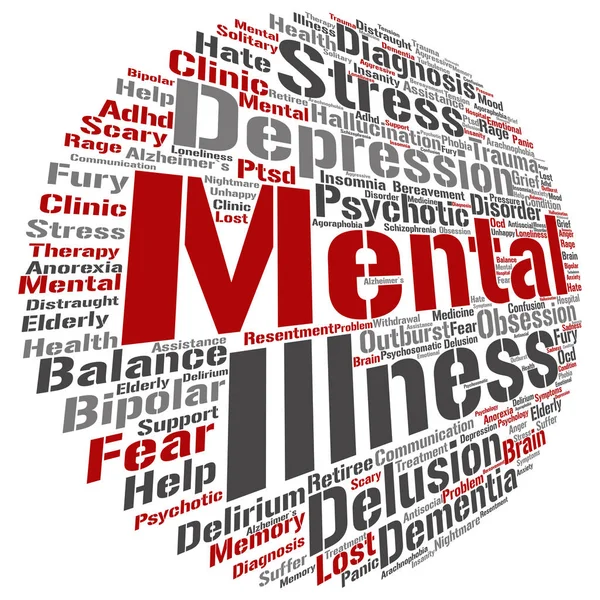 Mental illness concept — Stock Photo, Image