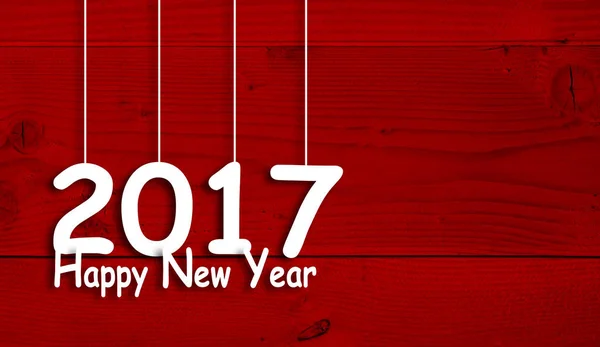 2017 Happy New Year — Stock Photo, Image