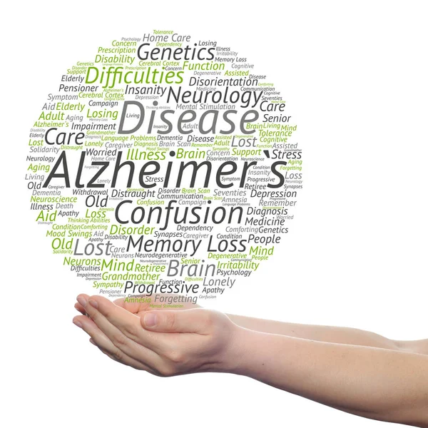 Alzheimers sjukdom-konceptet — Stockfoto