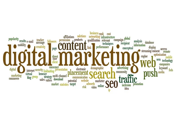 Marketing digitale seo — Foto Stock