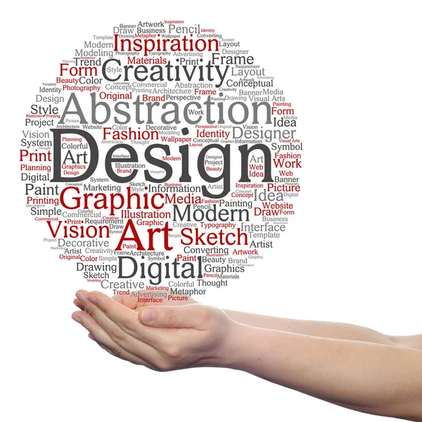Design word cloud — Stock Photo, Image