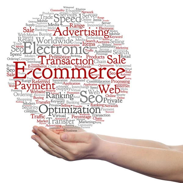 E-commerce electronic sales concept