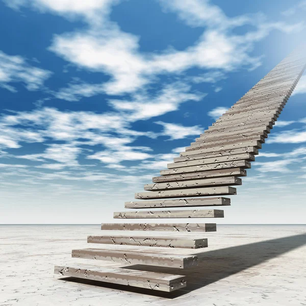 Çölde Cennete Merdiven basamakları 