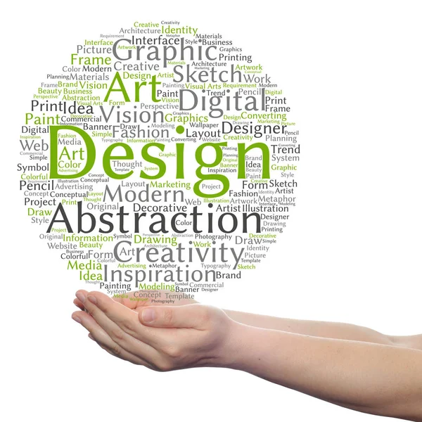 Design word cloud — Stock Photo, Image