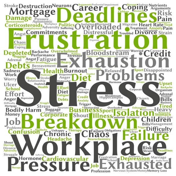 zihinsel stres, iş yeri kavramı