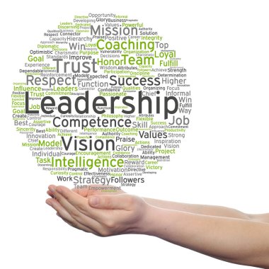 liderlik kelime bulutu