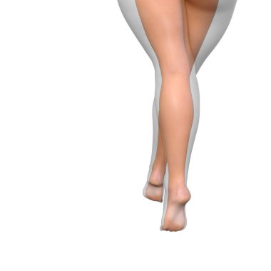 3D çizim şişman kilolu vs ince