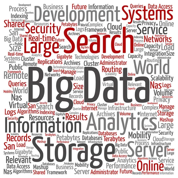 big data large size storage systems