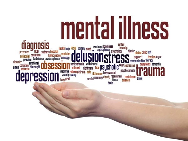 Conceptual mental illness disorder — Stock Photo, Image