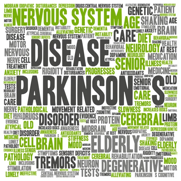 パーキンソン病の概念 — ストック写真