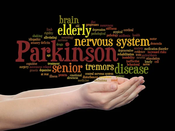 Doença de Parkinson conceitual — Fotografia de Stock