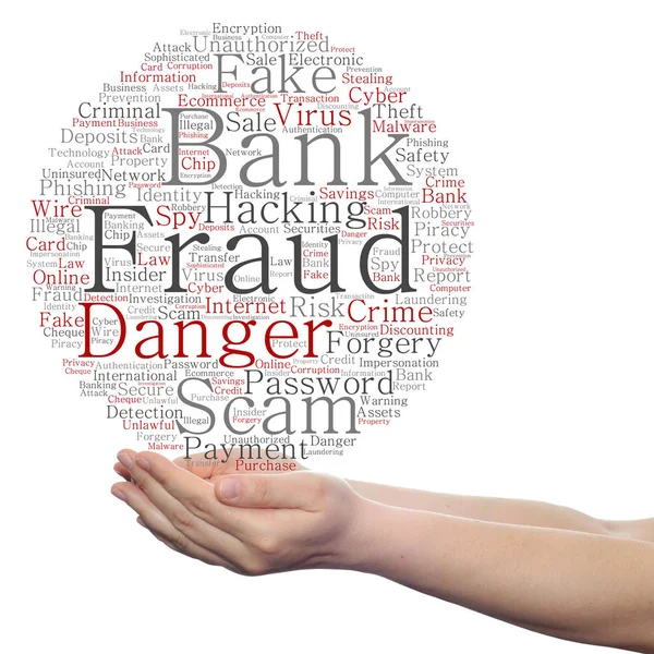 Bank fraud concept — Stock Photo, Image